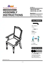 Furniture of America CM3970AC-2PK Assembly Instructions Manual preview