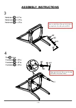 Preview for 7 page of Furniture of America CM3970AC-2PK Assembly Instructions Manual