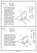 Preview for 5 page of Furniture of America CM3970GL-AC-2PK Assembly Instructions Manual