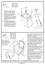 Preview for 6 page of Furniture of America CM3970GL-AC-2PK Assembly Instructions Manual