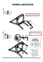 Preview for 7 page of Furniture of America CM3970GL-SC-2PK Assembly Instructions Manual