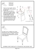 Preview for 6 page of Furniture of America CM3970SC-2PK Assembly Instructions Manual