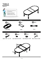 Предварительный просмотр 5 страницы Furniture of America CM3970T Assembly Instructions Manual