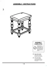 Preview for 7 page of Furniture of America CM3979BC-2PK Assembly Instructions Manual