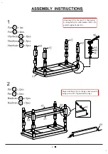 Preview for 6 page of Furniture of America CM3979PBN Assembly Instructions Manual