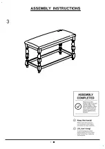 Preview for 7 page of Furniture of America CM3979PBN Assembly Instructions Manual