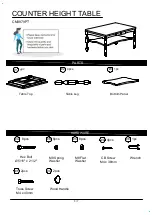 Предварительный просмотр 5 страницы Furniture of America CM3979PT Assembly Instructions Manual