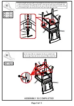 Предварительный просмотр 5 страницы Furniture of America CM3984PC-2PK Assembly Instructions