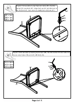 Preview for 4 page of Furniture of America CM3986PC-2PK Assembly Instructions