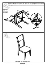 Preview for 5 page of Furniture of America CM3986PC-2PK Assembly Instructions