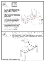 Предварительный просмотр 5 страницы Furniture of America CM4033S Assembly Instructions