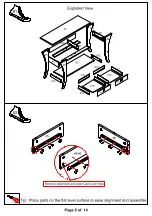 Preview for 7 page of Furniture of America cM4085S Assembly Instructions Manual