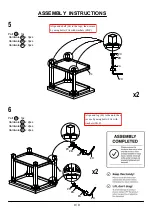 Preview for 9 page of Furniture of America CM4102-3PK Assembly Instructions Manual