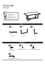 Preview for 5 page of Furniture of America CM4142C Assembly Instructions Manual