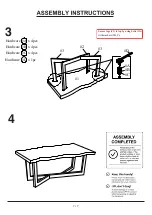 Preview for 7 page of Furniture of America CM4142C Assembly Instructions Manual