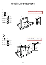 Preview for 13 page of Furniture of America CM4142C Assembly Instructions Manual