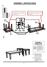 Preview for 6 page of Furniture of America CM4144-3PK Assembly Instructions Manual