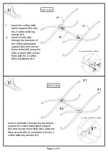 Preview for 4 page of Furniture of America CM4220-3PK Assembly Instructions Manual