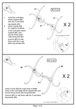 Preview for 7 page of Furniture of America CM4220-3PK Assembly Instructions Manual