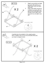 Preview for 8 page of Furniture of America CM4220-3PK Assembly Instructions Manual