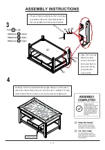 Preview for 7 page of Furniture of America CM4265DK-C-L Assembly Instructions Manual