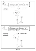 Preview for 4 page of Furniture of America CM4321C Assembly Instructions Manual