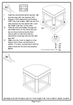 Preview for 8 page of Furniture of America CM4321C Assembly Instructions Manual