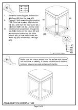 Preview for 9 page of Furniture of America CM4321S Assembly Instructions Manual