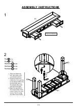 Preview for 6 page of Furniture of America CM4327S-VN Assembly Instructions Manual