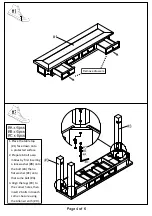 Preview for 4 page of Furniture of America CM4327S Assembly Instructions Manual