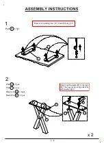 Preview for 6 page of Furniture of America CM4346C Assembly Instructions Manual