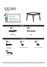 Preview for 5 page of Furniture of America CM4349E Assembly Instructions Manual