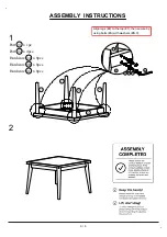 Preview for 6 page of Furniture of America CM4349E Assembly Instructions Manual