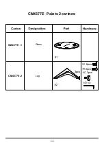 Preview for 5 page of Furniture of America CM4377E Assembly Instructions Manual