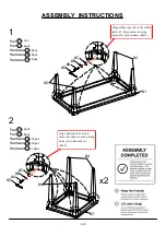 Preview for 6 page of Furniture of America CM4388-3PK Assembly Instructions Manual