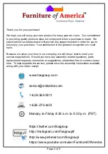 Preview for 2 page of Furniture of America CM4484C Assembly Instructions