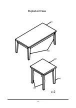 Preview for 6 page of Furniture of America CM4544-3PK Assembly Instructions Manual