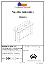 Furniture of America CM4559S Manual preview