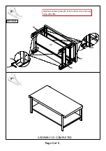 Preview for 5 page of Furniture of America CM4618C Assembly Instructions