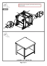 Preview for 5 page of Furniture of America CM4618E Assembly Instructions