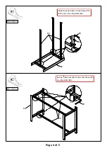 Preview for 4 page of Furniture of America CM4618S Assembly Instructions