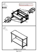 Preview for 5 page of Furniture of America CM4618S Assembly Instructions