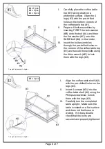 Preview for 6 page of Furniture of America CM4630-3PK Assembly Instructions Manual