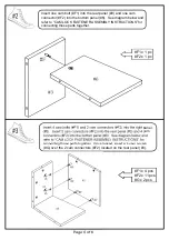 Preview for 5 page of Furniture of America CM4644WH-C Assembly Instructions Manual