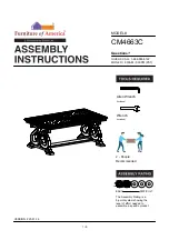 Furniture of America CM4663C Assembly Instructions Manual preview