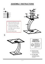 Preview for 8 page of Furniture of America CM4728E Assembly Instructions Manual