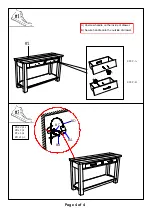 Preview for 4 page of Furniture of America CM4910S Assembly Instructions