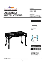 Furniture of America CM4914S Assembly Instructions Manual preview