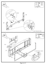 Предварительный просмотр 8 страницы Furniture of America CM5003-TV Assembly Instructions Manual