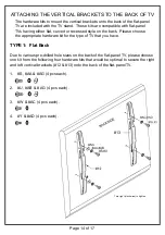 Предварительный просмотр 14 страницы Furniture of America CM5003-TV Assembly Instructions Manual